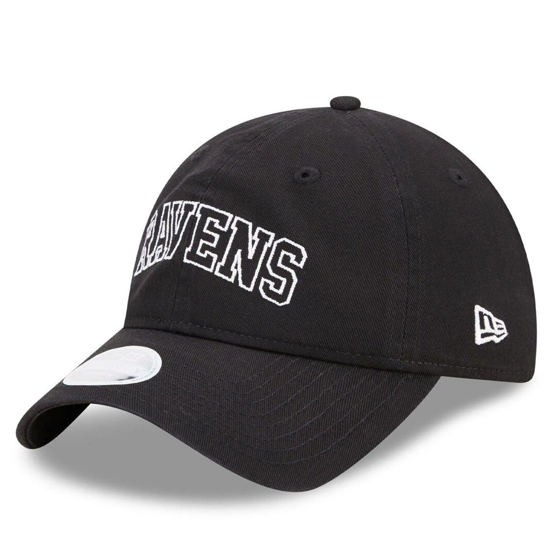 New Era Women's Black Baltimore Ravens Collegiate 9TWENTY Adjustable Hat 3 New Era Women's Black Baltimore Ravens Collegiate 9TWENTY Adjustable Hat