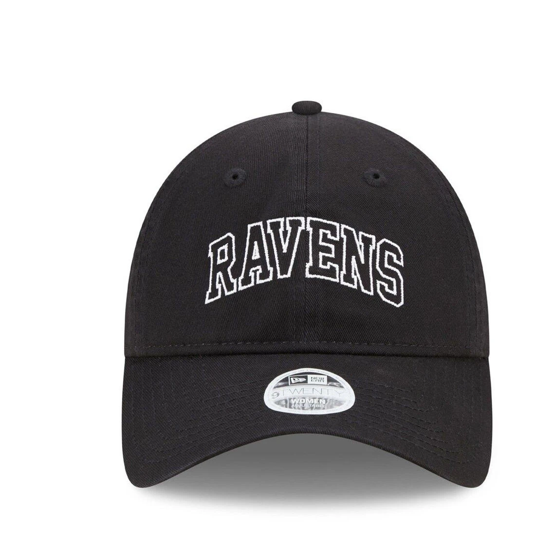 New Era Women's Black Baltimore Ravens Collegiate 9TWENTY Adjustable Hat 5 New Era Women's Black Baltimore Ravens Collegiate 9TWENTY Adjustable Hat - Image 3