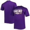 Fanatics Branded Men's Purple Baltimore Ravens Big & Tall Speed & Agility T-Shirt