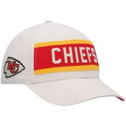 '47 Men's Cream Kansas City Chiefs Crossroad MVP Adjustable Hat