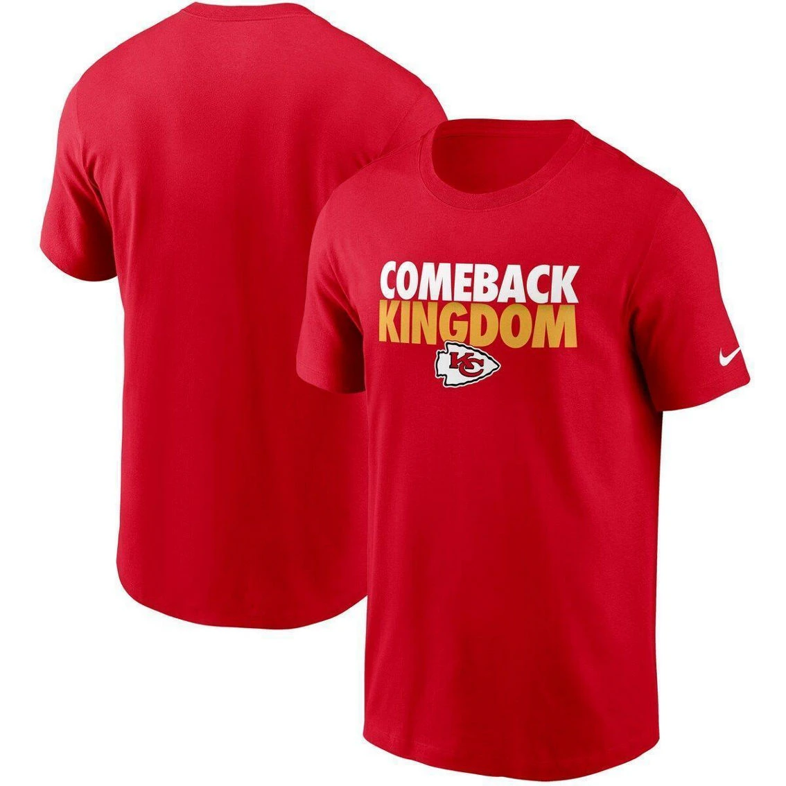Nike Men's Red Kansas City Chiefs Hometown Collection Comeback T-Shirt 3 Nike Men's Red Kansas City Chiefs Hometown Collection Comeback T-Shirt
