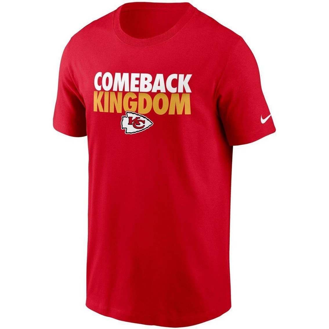 Nike Men's Red Kansas City Chiefs Hometown Collection Comeback T-Shirt 5 Nike Men's Red Kansas City Chiefs Hometown Collection Comeback T-Shirt - Image 3