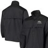 Men's Dunbrooke Black Baltimore Ravens Triumph Fleece Full-Zip Jacket