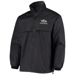 Men's Dunbrooke Black Baltimore Ravens Triumph Fleece Full-Zip Jacket -Mitchell & Ness store DSCO1153018107 1007 ALT2