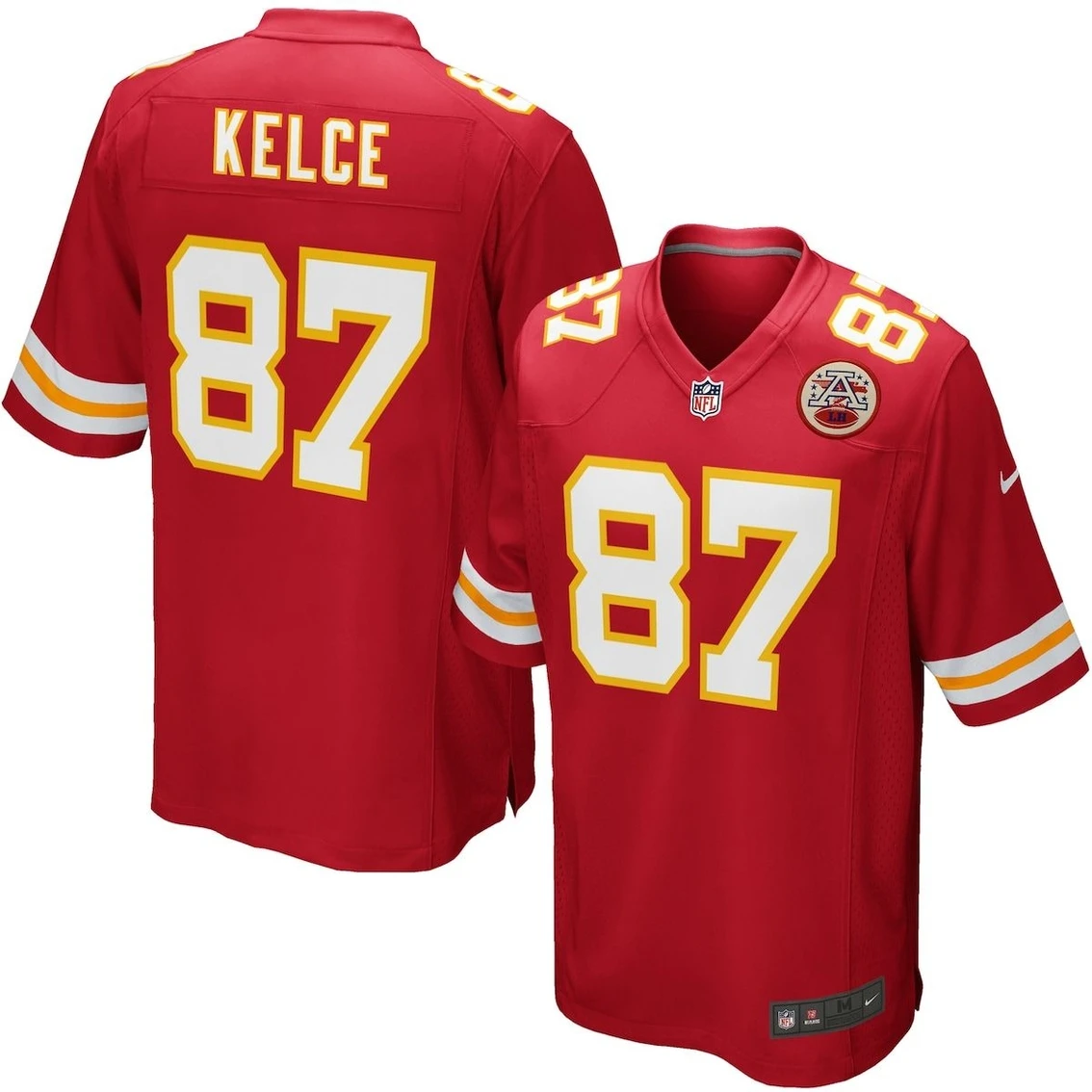 Nike Youth Travis Kelce Red Kansas City Chiefs Team Color Game Jersey 4 Nike Youth Travis Kelce Red Kansas City Chiefs Team Color Game Jersey - Image 2