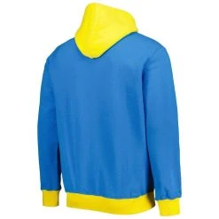 Mitchell & Ness Men's Powder Blue Los Angeles Chargers Big Face 5.0 Pullover Hoodie -Mitchell & Ness store DSCO1153021487 1191 ALT3