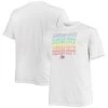 Fanatics Branded Men's White Kansas City Chiefs Big & Tall City Pride T-Shirt