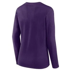 Fanatics Branded Women's Purple Baltimore Ravens Plus Size Measure Distance Scoop Neck Long Sleeve T-Shirt -Mitchell & Ness store DSCO1153022051 2729 ALT3