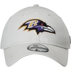New Era Men's Khaki Baltimore Ravens Playmaker 9TWENTY Adjustable Hat -Mitchell & Ness store DSCO1153023011 3293 ALT2