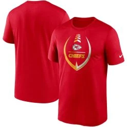 Nike Men's Red Kansas City Chiefs Icon Legend Performance T-Shirt