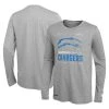 New Era Men's Heathered Gray Los Angeles Chargers Combine Authentic Red Zone Long Sleeve T-Shirt 1 New Era Men's Heathered Gray Los Angeles Chargers Combine Authentic Red Zone Long Sleeve T-Shirt -Mitchell & Ness store DSCO1153024325 FJad