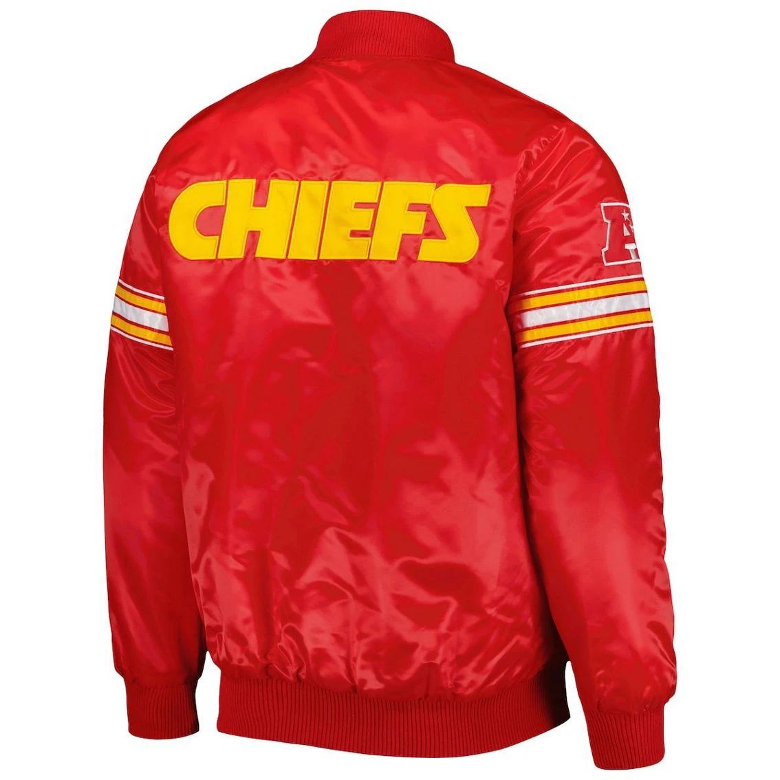 Men's Starter Red Kansas City Chiefs The Pick And Roll Full-Snap Jacket 6 Men's Starter Red Kansas City Chiefs The Pick And Roll Full-Snap Jacket - Image 4