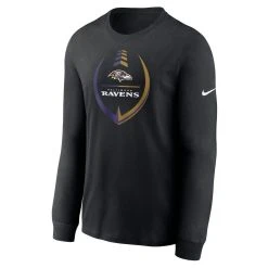 Men's Nike Black Baltimore Ravens Icon Legend Long Sleeve T-Shirt -Mitchell & Ness store DSCO1153024985 1007 ALT2