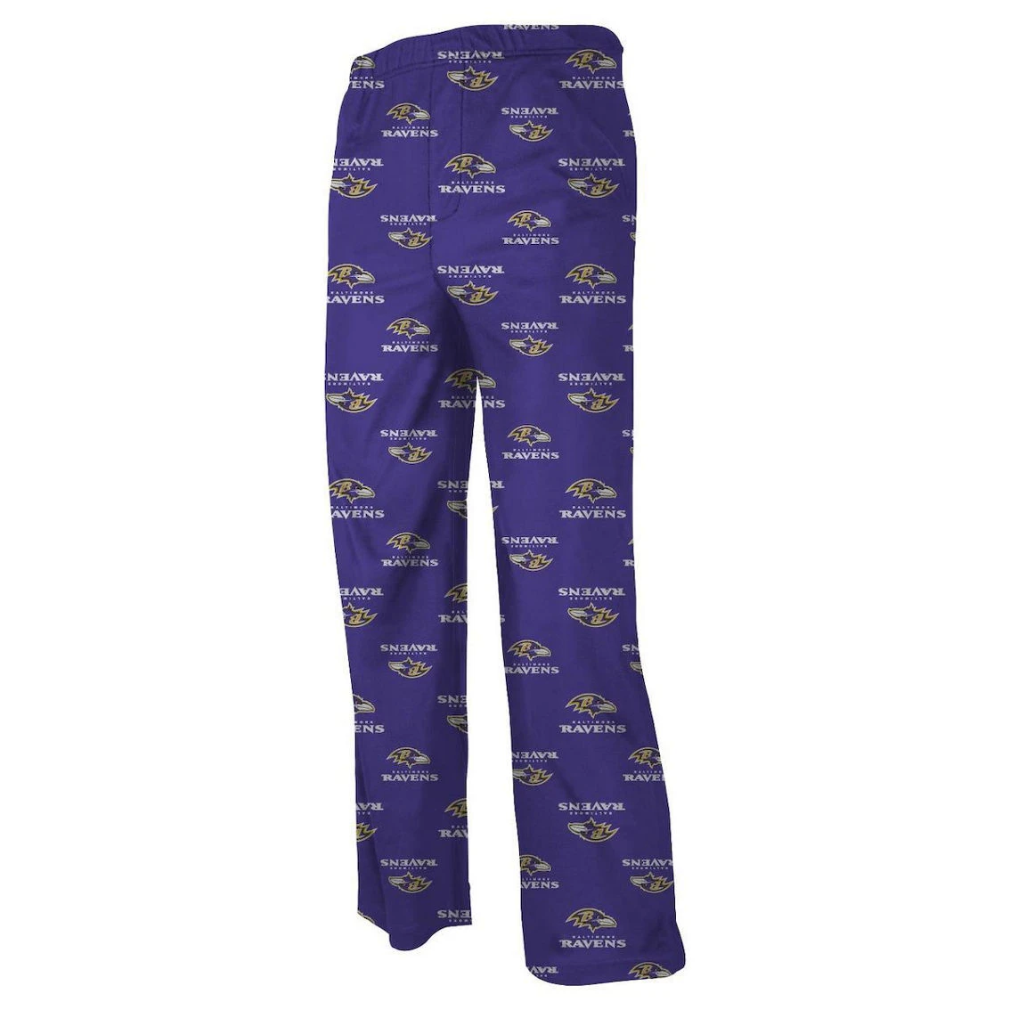 Outerstuff Baltimore Ravens Preschool Allover Logo Flannel Pajama Pants - Purple 3 Outerstuff Baltimore Ravens Preschool Allover Logo Flannel Pajama Pants - Purple