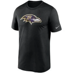 Nike Men's Black Baltimore Ravens Logo Essential Legend Performance T-Shirt 8 Nike Men's Black Baltimore Ravens Logo Essential Legend Performance T-Shirt -Mitchell & Ness store DSCO1153026732 1007 ALT2