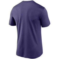 Men's Nike Purple Baltimore Ravens Logo Essential Legend Performance T-Shirt -Mitchell & Ness store DSCO1153026992 2729 ALT3