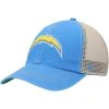 '47 Men's Powder Blue/Natural Los Angeles Chargers Trawler Trucker Clean Up Snapback Hat -Mitchell & Ness store DSCO1153027026 1191