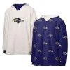 FOCO Baltimore Ravens Repeat Print Reversible Hoodeez