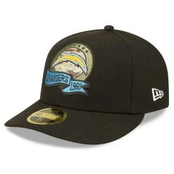 New Era Men's Black Los Angeles Chargers 2022 Salute To Service Low 59FIFTY Fitted Hat 9 New Era Men's Black Los Angeles Chargers 2022 Salute To Service Low 59FIFTY Fitted Hat -Mitchell & Ness store DSCO1153028158 1007 ALT3