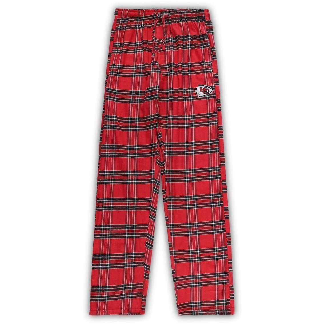 Concepts Sport Men's Red/Black Kansas City Chiefs Big & Tall Flannel Sleep Set 6 Concepts Sport Men's Red/Black Kansas City Chiefs Big & Tall Flannel Sleep Set - Image 4