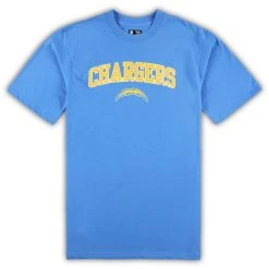 Concepts Sport Men's Powder Blue/Heather Gray Los Angeles Chargers Big & Tall T-Shirt & Pajama Pants Sleep Set -Mitchell & Ness store DSCO1153341686 1191 ALT2