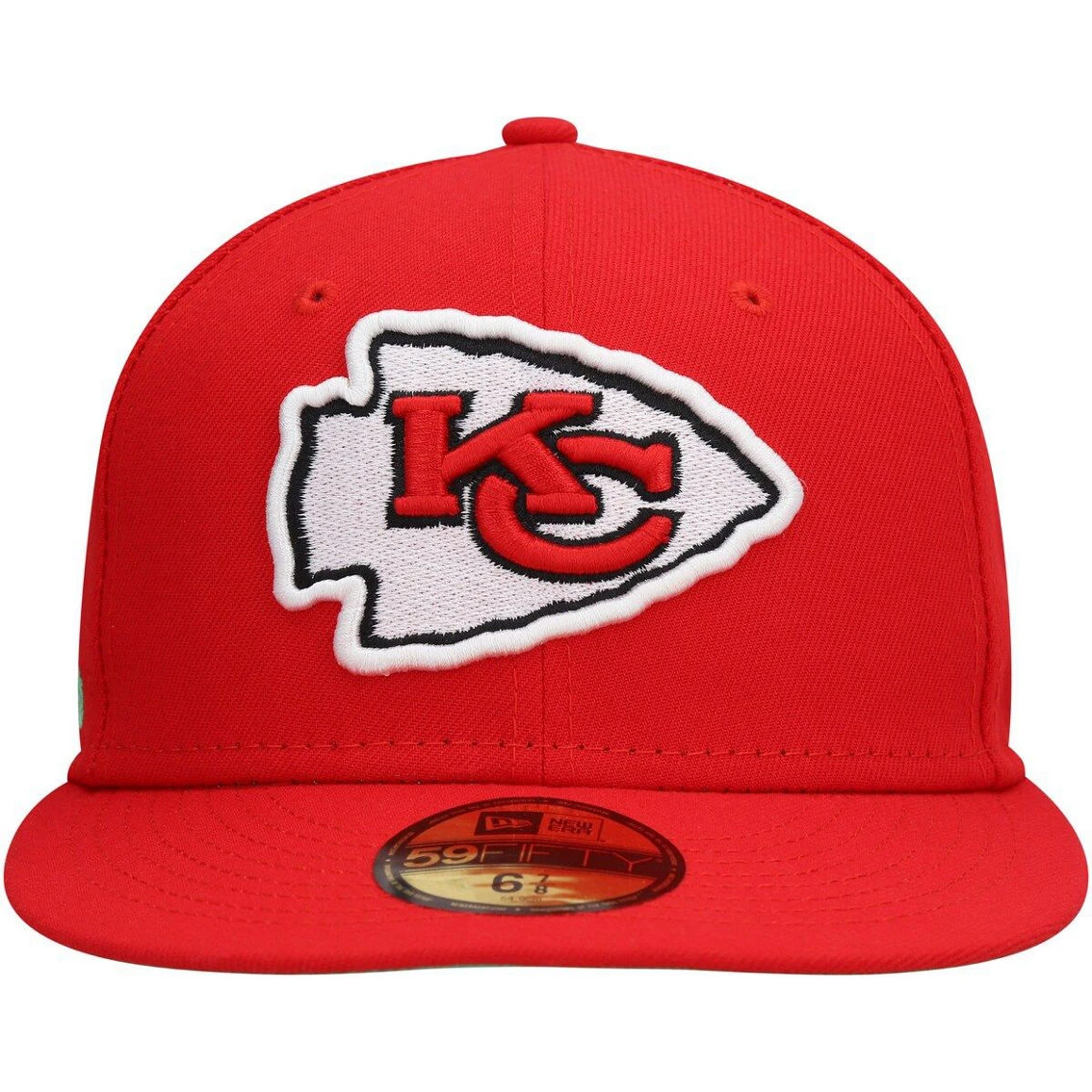 New Era Men's Red Kansas City Chiefs Super Bowl IV Citrus Pop 59FIFTY Fitted Hat 5 New Era Men's Red Kansas City Chiefs Super Bowl IV Citrus Pop 59FIFTY Fitted Hat - Image 3