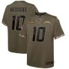 Youth Nike Justin Herbert Olive Los Angeles Chargers 2022 Salute To Service Player Limited Jersey -Mitchell & Ness store DSCO1153342004 2068