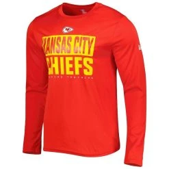 Men's New Era Red Kansas City Chiefs Combine Authentic Offsides Long Sleeve T-Shirt -Mitchell & Ness store DSCO1153512354 2910 ALT2