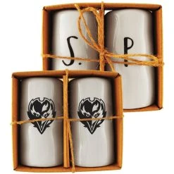 The Memory Company Baltimore Ravens Artisan Salt & Pepper Shakers