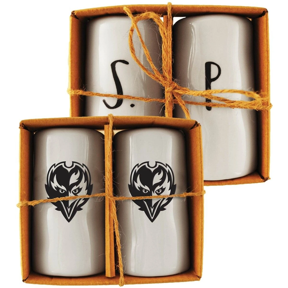 The Memory Company Baltimore Ravens Artisan Salt & Pepper Shakers 4 The Memory Company Baltimore Ravens Artisan Salt & Pepper Shakers - Image 2