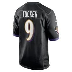 Nike Men's Justin Tucker Black Baltimore Ravens Player Game Jersey -Mitchell & Ness store DSCO1153636858 1007 ALT3