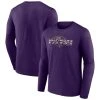 Men's Fanatics Branded Purple Baltimore Ravens Advance To Victory Long Sleeve T-Shirt -Mitchell & Ness store DSCO1153738038 2729