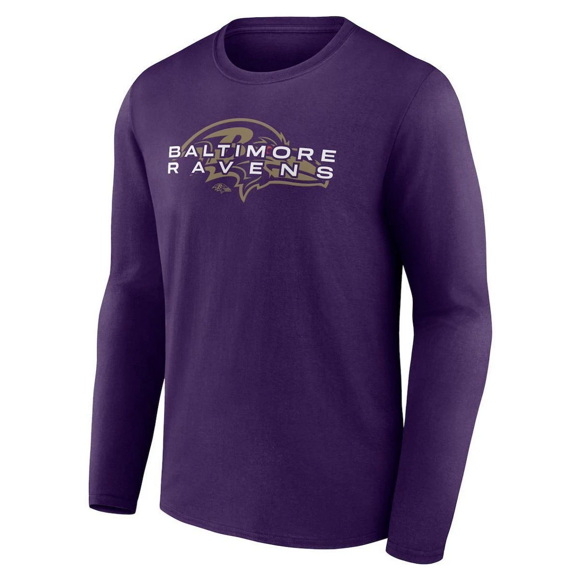 Men's Fanatics Branded Purple Baltimore Ravens Advance To Victory Long Sleeve T-Shirt 5 Men's Fanatics Branded Purple Baltimore Ravens Advance To Victory Long Sleeve T-Shirt - Image 3