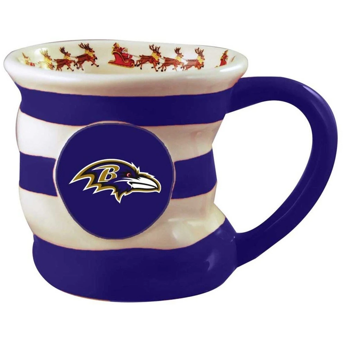 The Memory Company Baltimore Ravens 18oz. Team Holiday Mug 3 The Memory Company Baltimore Ravens 18oz. Team Holiday Mug
