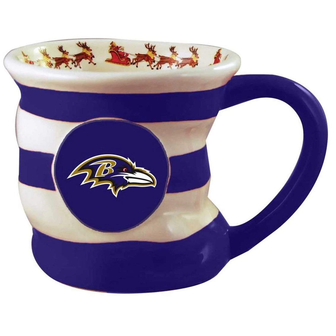 The Memory Company Baltimore Ravens 18oz. Team Holiday Mug 4 The Memory Company Baltimore Ravens 18oz. Team Holiday Mug - Image 2