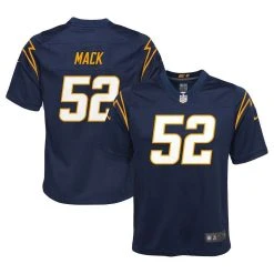 Nike Youth Khalil Mack Navy Los Angeles Chargers Alternate Game Jersey