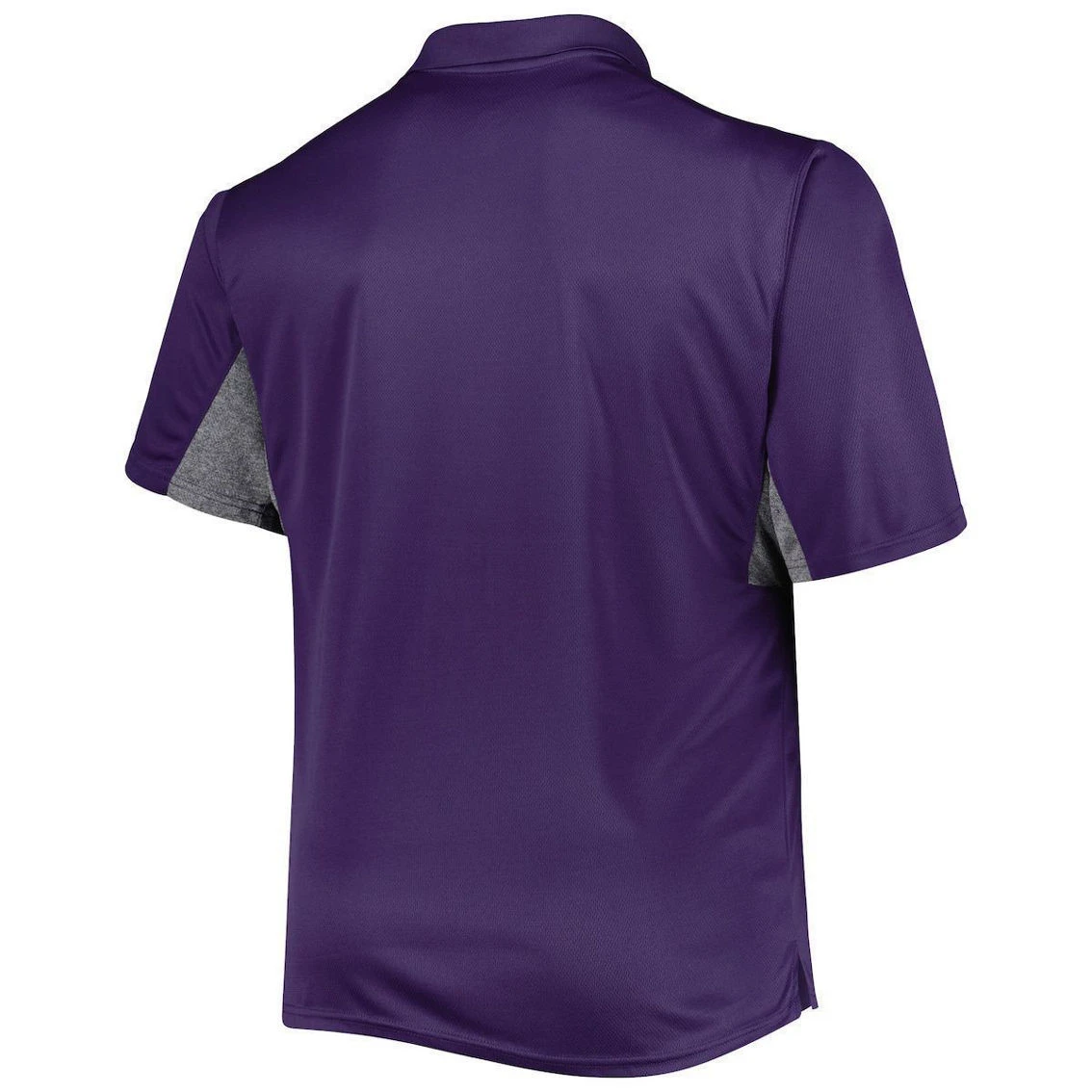Profile Men's Purple Baltimore Ravens Big & Tall Team Color Polo 6 Profile Men's Purple Baltimore Ravens Big & Tall Team Color Polo - Image 4