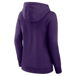 Women's Fanatics Branded Purple Baltimore Ravens Iconic Cotton Fleece Checklist Pullover Hoodie 9 Women's Fanatics Branded Purple Baltimore Ravens Iconic Cotton Fleece Checklist Pullover Hoodie -Mitchell & Ness store DSCO1154283178 2729 ALT3