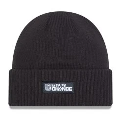 New Era Youth Black Kansas City Chiefs 2022 Inspire Change Cuffed Knit Hat -Mitchell & Ness store DSCO1154283220 1007 ALT2