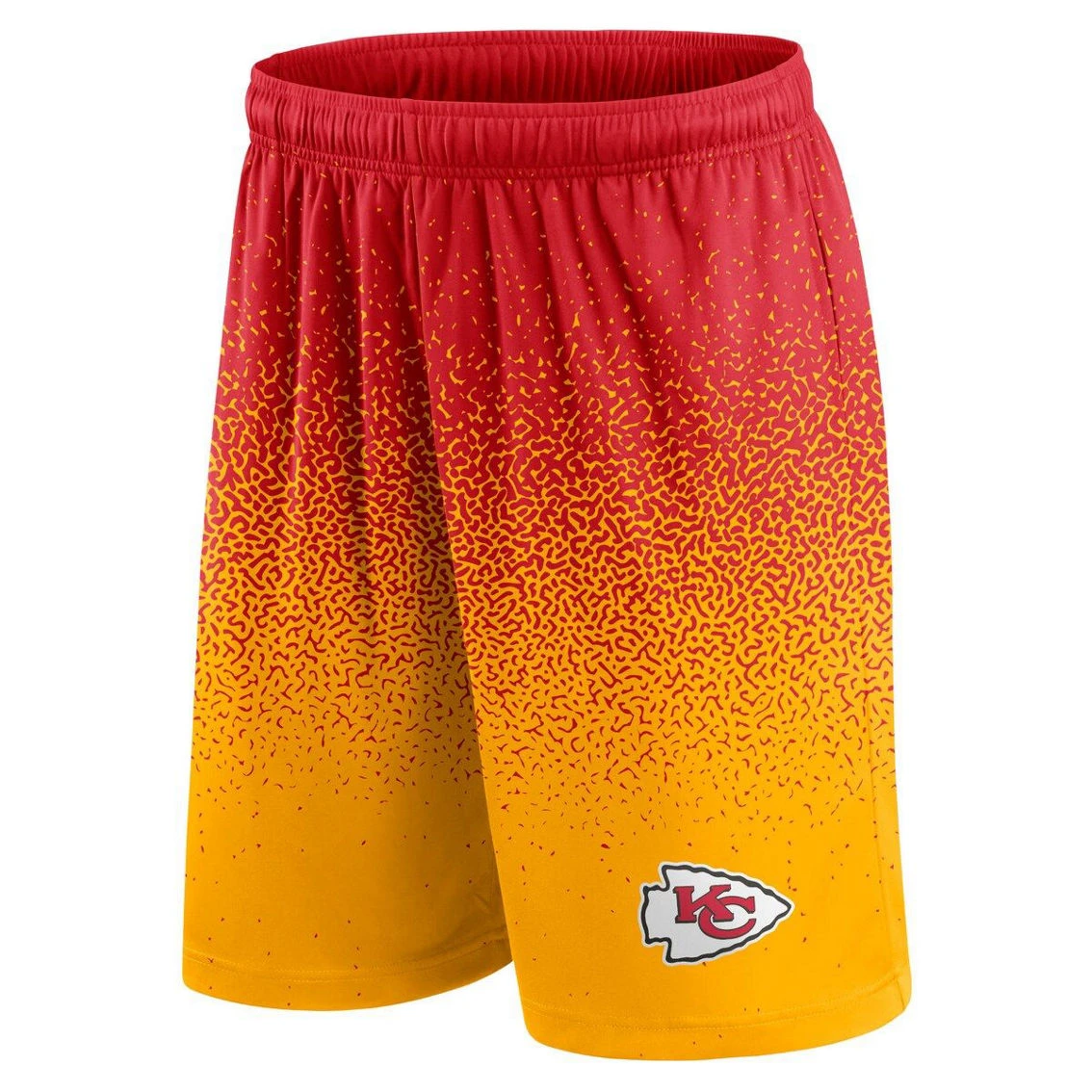 Fanatics Branded Men's Red/Gold Kansas City Chiefs Ombre Shorts 5 Fanatics Branded Men's Red/Gold Kansas City Chiefs Ombre Shorts - Image 3