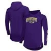 Fanatics Branded Men's Purple Baltimore Ravens Big & Tall Front Runner Pullover Hoodie