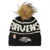 Sh*t That I Knit Women's Sh*t That I Knit Black Baltimore Ravens Custom Logo Cuffed Knit Hat With Pom 1 Sh*t That I Knit Women's Sh*t That I Knit Black Baltimore Ravens Custom Logo Cuffed Knit Hat With Pom -Mitchell & Ness store DSCO1154555914 1007