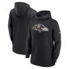 Men's Nike Black Baltimore Ravens Classic Pullover Hoodie 2 Men's Nike Black Baltimore Ravens Classic Pullover Hoodie -Mitchell & Ness store DSCO1154565503 1007