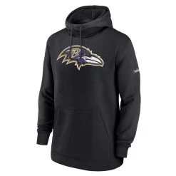 Men's Nike Black Baltimore Ravens Classic Pullover Hoodie -Mitchell & Ness store DSCO1154565503 1007 ALT2