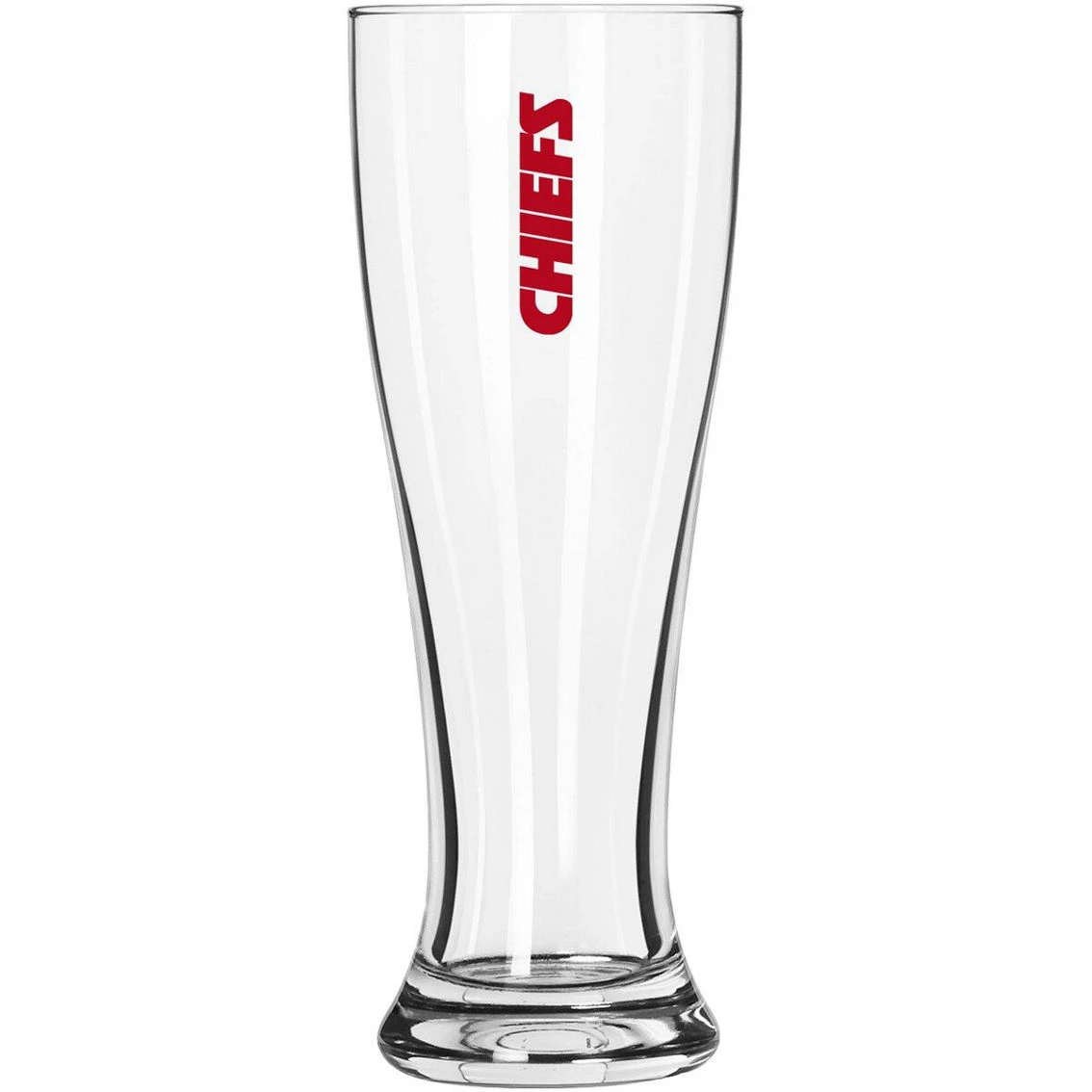 Logo Brands Kansas City Chiefs 16oz. Game Day Pilsner Glass 5 Logo Brands Kansas City Chiefs 16oz. Game Day Pilsner Glass - Image 3