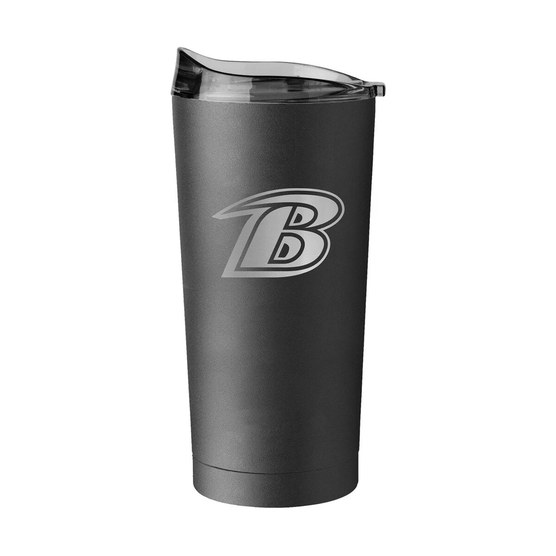 Logo Brands Baltimore Ravens 20oz. Black Powder Coat Tumbler 3 Logo Brands Baltimore Ravens 20oz. Black Powder Coat Tumbler