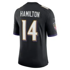 Nike Men's Kyle Hamilton Black Baltimore Ravens Vapor Limited Jersey -Mitchell & Ness store DSCO1155956240 1007 ALT3