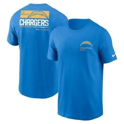 Men's Nike Powder Blue Los Angeles Chargers Team Incline T-Shirt -Mitchell & Ness store DSCO1156931788 1191 ALT1