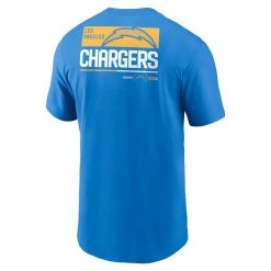 Men's Nike Powder Blue Los Angeles Chargers Team Incline T-Shirt -Mitchell & Ness store DSCO1156931788 1191 ALT3