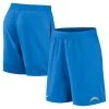 Men's Nike Powder Blue Los Angeles Chargers Stretch Woven Shorts -Mitchell & Ness store DSCO1156931797 1191